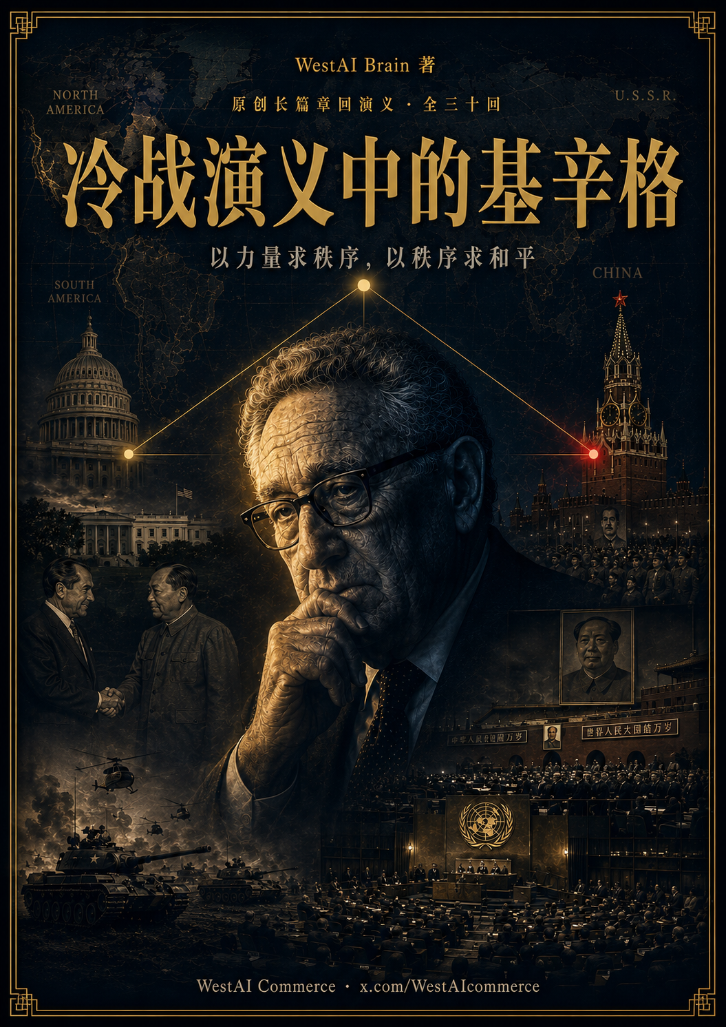 《冷战演义中的基辛格》书封