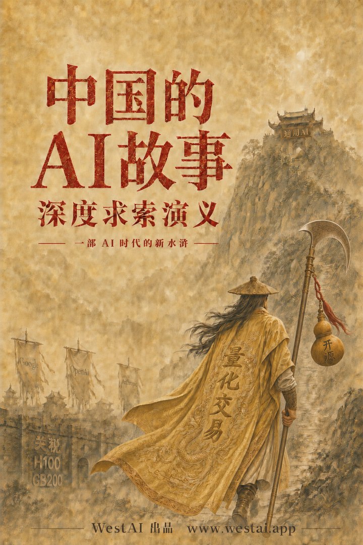《中国的AI故事：深度求索演义》书封